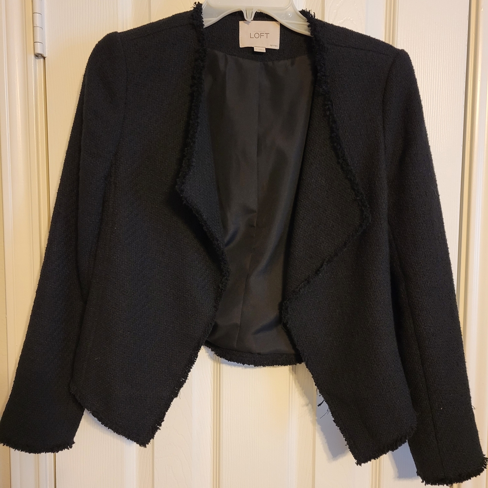 LOFT Women's Elegant Black Blazer